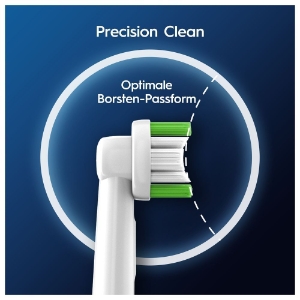 Oral-B Pro Precision Clean Aufsteckbürsten 16er FFU  für elektrische Zahnbürste, X-förmige Borsten,