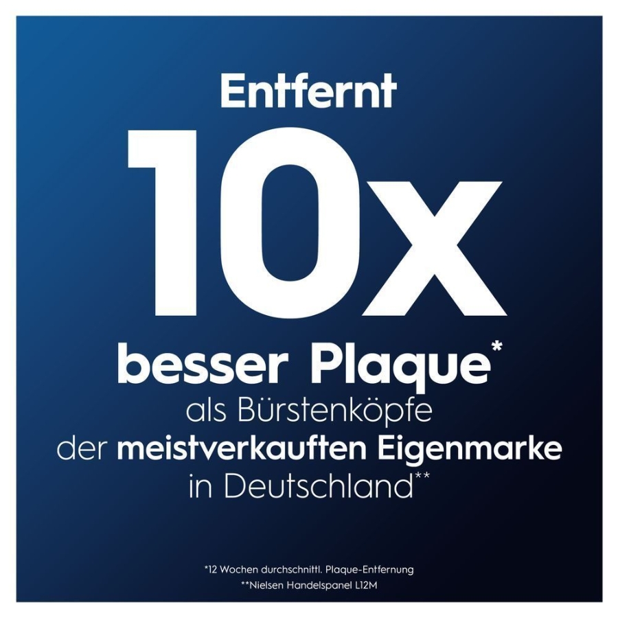 Oral-B Pro Precision Clean Aufsteckbürsten 16er FFU  für elektrische Zahnbürste, X-förmige Borsten,