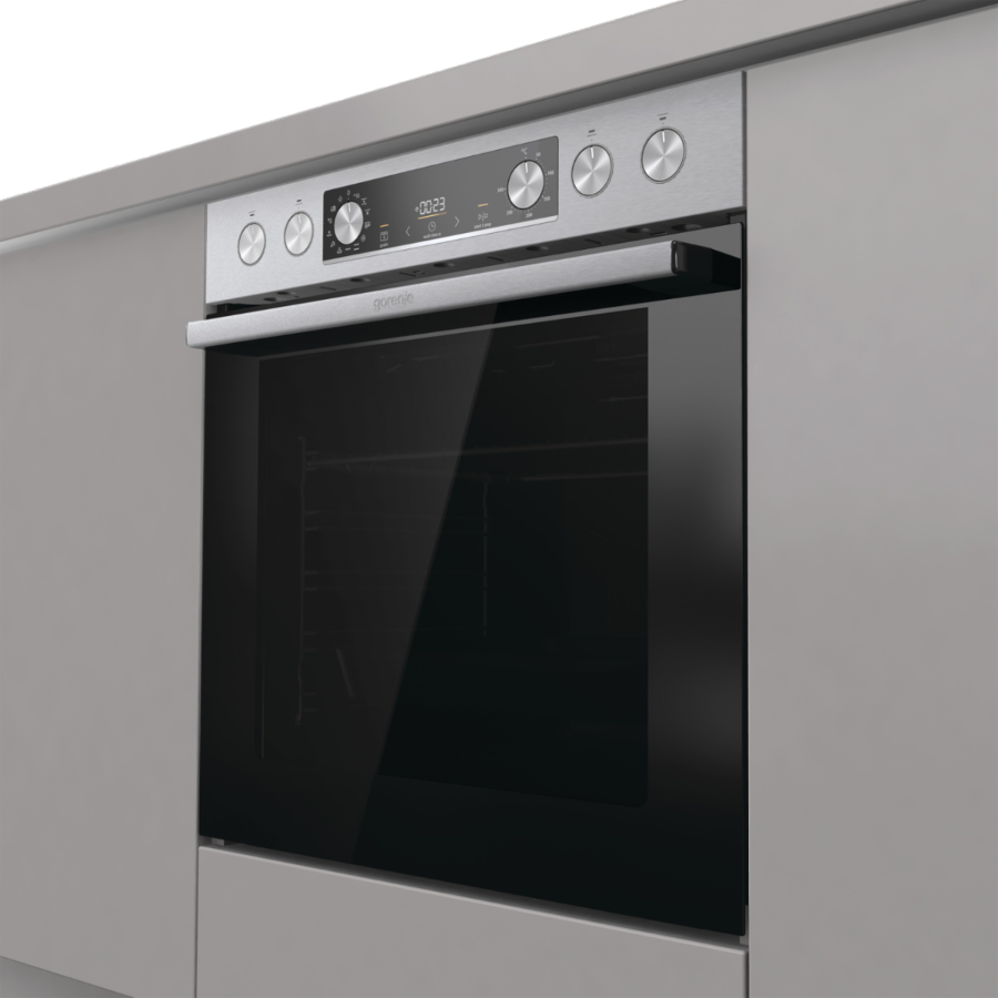 Gorenje Red Pepper Set S3  BC6737E02X+ECD643BSC Einbau 60 cm Edelstahl