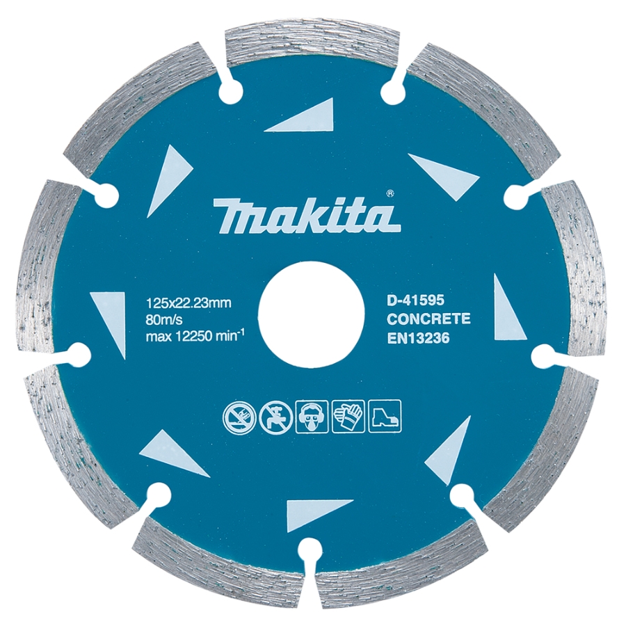 Makita D-41595  Diamantscheibe 125 x 22,23 mm segmentiert • 125 mm • 22,23 mm