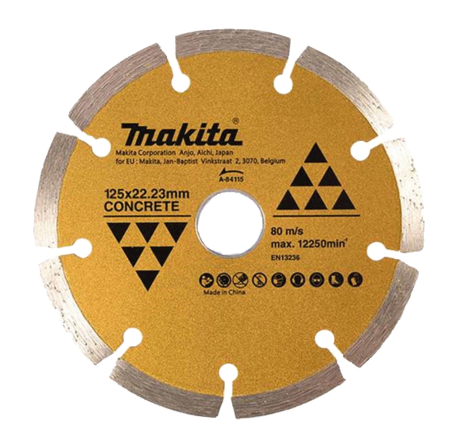 Makita A-84115  Diamant-Trennscheibe Diamant • für Modell 4100KB/DCC500 • 125 x 22,23/20 x 5,0 mm