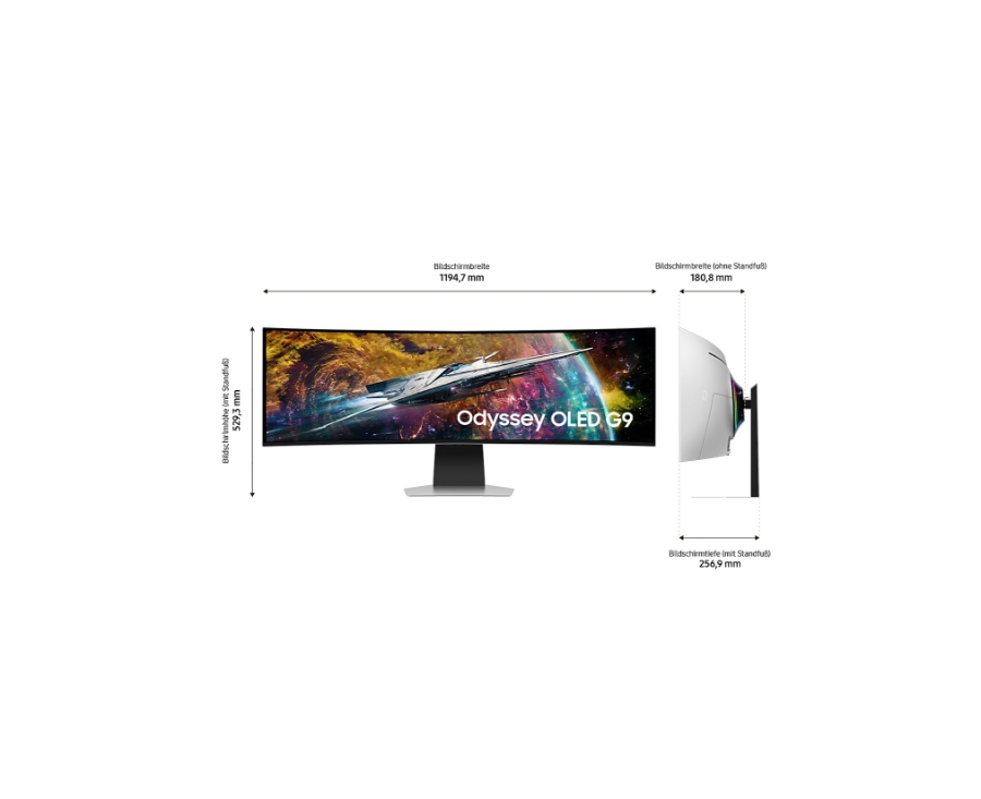 Samsung LS49CG954SUXEN Odyssey Gaming Monitor OLED G95SC (Ausst.) ***Ausstellungsstück*** 24 Monate Garantie mit Verpackung 