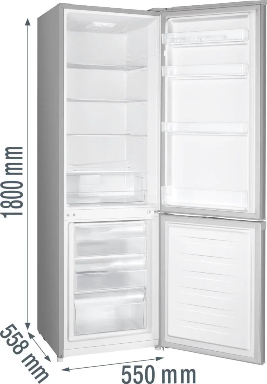 Gorenje RK418DPS4I Kühl-/Gefrierkombinationen Stand 269 Liter (BxHxT):550x1800x557mm