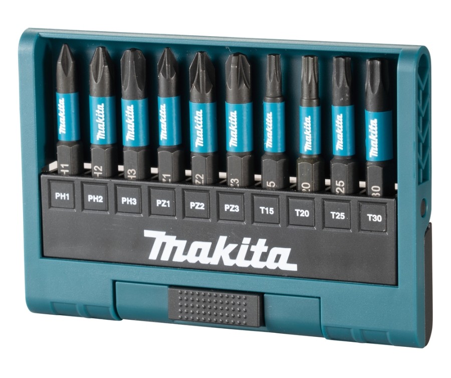 Makita E-12011 Bit-Set 10-tlg. Impact Black 10-teilig • PH/PZ/T