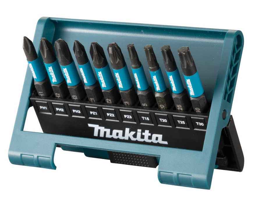 Makita E-12011 Bit-Set 10-tlg. Impact Black 10-teilig • PH/PZ/T