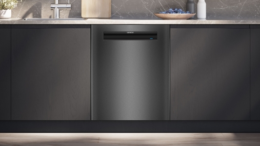 Siemens SN15EC06CS iQ500 Unterbau Geschirrspüler 60 cm    Schwarz  