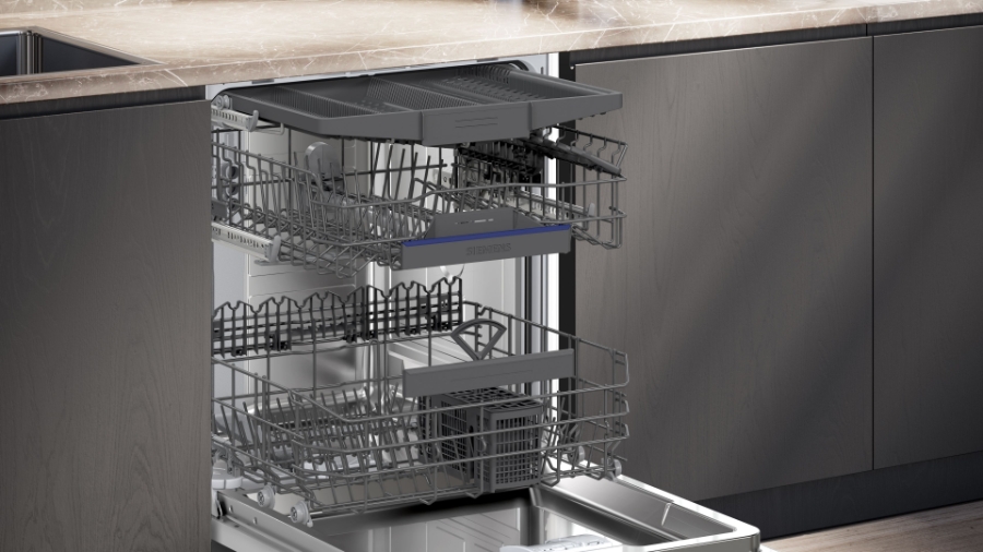 Siemens SN15EC06CS iQ500 Unterbau Geschirrspüler 60 cm    Schwarz  