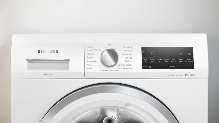 Siemens WU14UT92 Waschmaschine, Unterbaufähig - Frontlader 9 kg max. 
