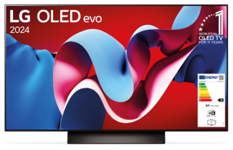 LG OLED48C48LA  48" OLED Evo C4 4K Smart TV Fernseher  Ausstellungsstück 