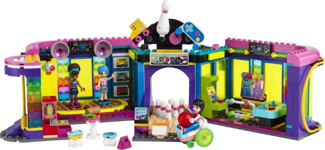 LEGO Friends 41708 Rollschuhdisco Lagerspuren OVP