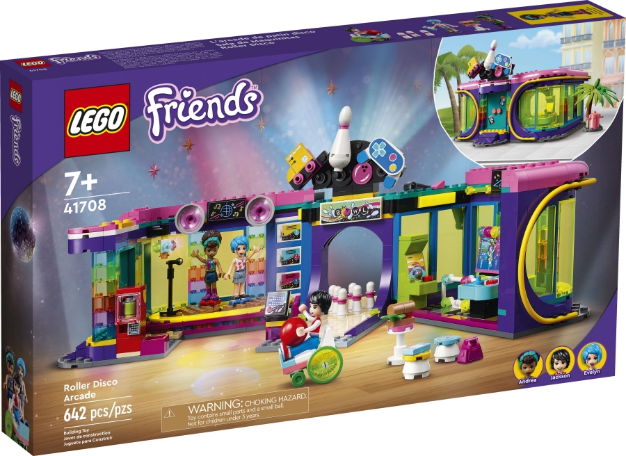 LEGO Friends 41708 Rollschuhdisco Lagerspuren OVP