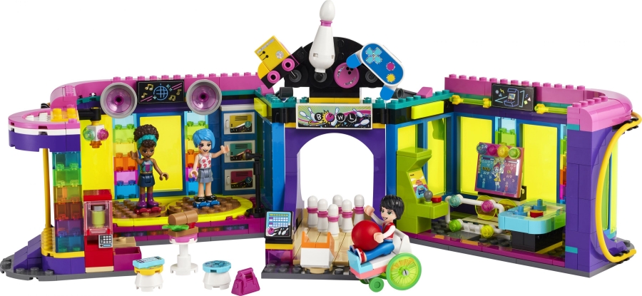 LEGO Friends 41708 Rollschuhdisco Lagerspuren OVP
