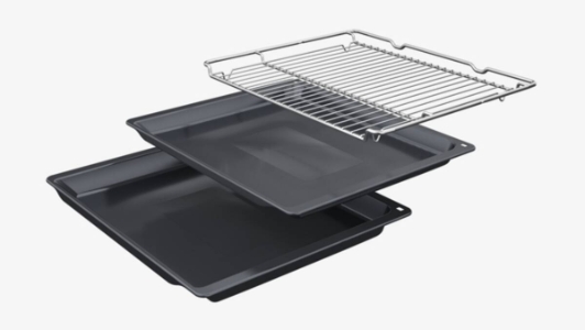 Bosch HBG7363B1 Einbau-Backofen, 60 x 60 cm, Schwarz EEK: A+ 