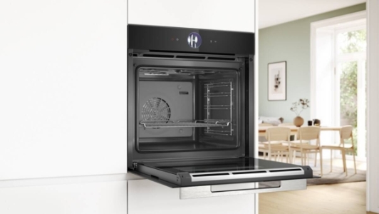 Bosch HBG7363B1 Einbau-Backofen, 60 x 60 cm, Schwarz EEK: A+ 