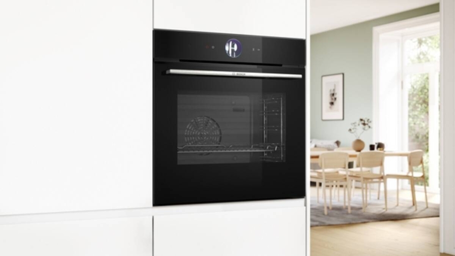 Bosch HBG7363B1 Einbau-Backofen, 60 x 60 cm, Schwarz EEK: A+ 
