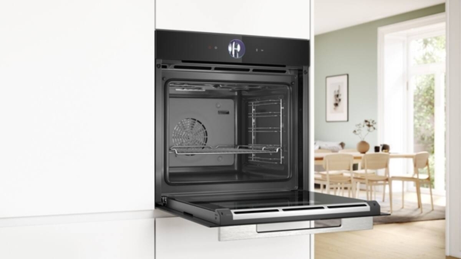 Bosch HBG7363B1 Einbau-Backofen, 60 x 60 cm, Schwarz EEK: A+ 