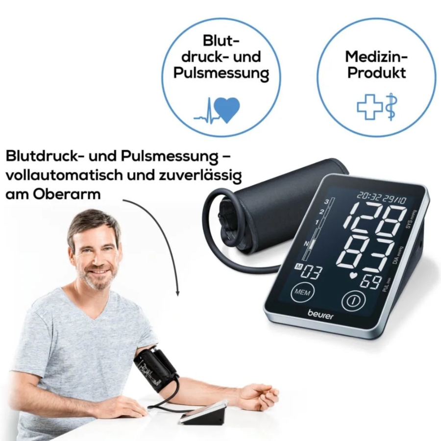 Beurer BM 58 Oberarm-Blutdruckmessgerät 
