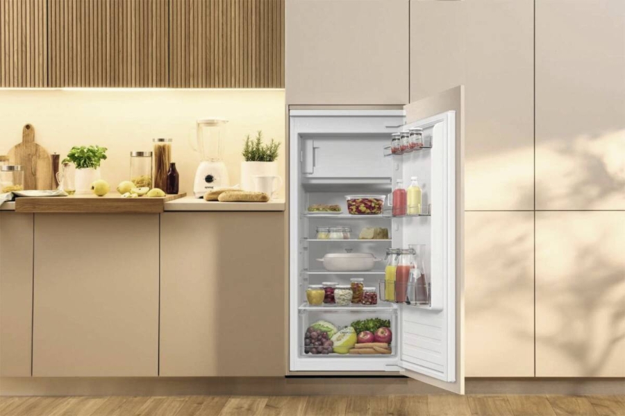 Gorenje RBI512E21 Kühlschrank  Einbau 122cm Nische Schlepptür 