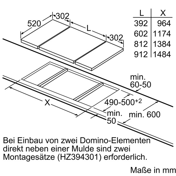 Siemens EH375FBB1E Einbau Induktions-Kochstelle, Glaskeramik 30 cm Edelstahl