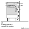 EX845LYC1E Einbau Induktions-Kochstelle Glaskeramik Flachrahmendesign Edelstahl 80cm