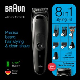 Braun Personal Care 8-in-1-Trimmer MGK5260 Barttrimmer 