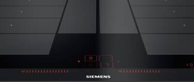 Siemens EX875LYC1E Induktions-Kochstelle Glaskeramik Edelstahl 80 cm Einbau, powerMove Plus, varioMotion, quickStart,  reStart, 