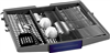 SN75ZX49CE iQ500 Geschirrspüler vollintegriert 60 cm , VarioScharnier(IKEA KÜCHE),