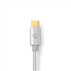 CCTB39650AL10 Apple Lightning-Kabel | Lightning-Stecker 8-polig – USB-C | 1,0 m | Aluminium