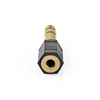 CABW23930AT  6.35 mm Stecker | 3.5 mm Buchse | Vergoldet