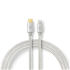 CCTB39650AL20 Apple Lightning-Kabel | Lightning-Stecker 8-polig – USB-C | 2,0 m | Aluminium