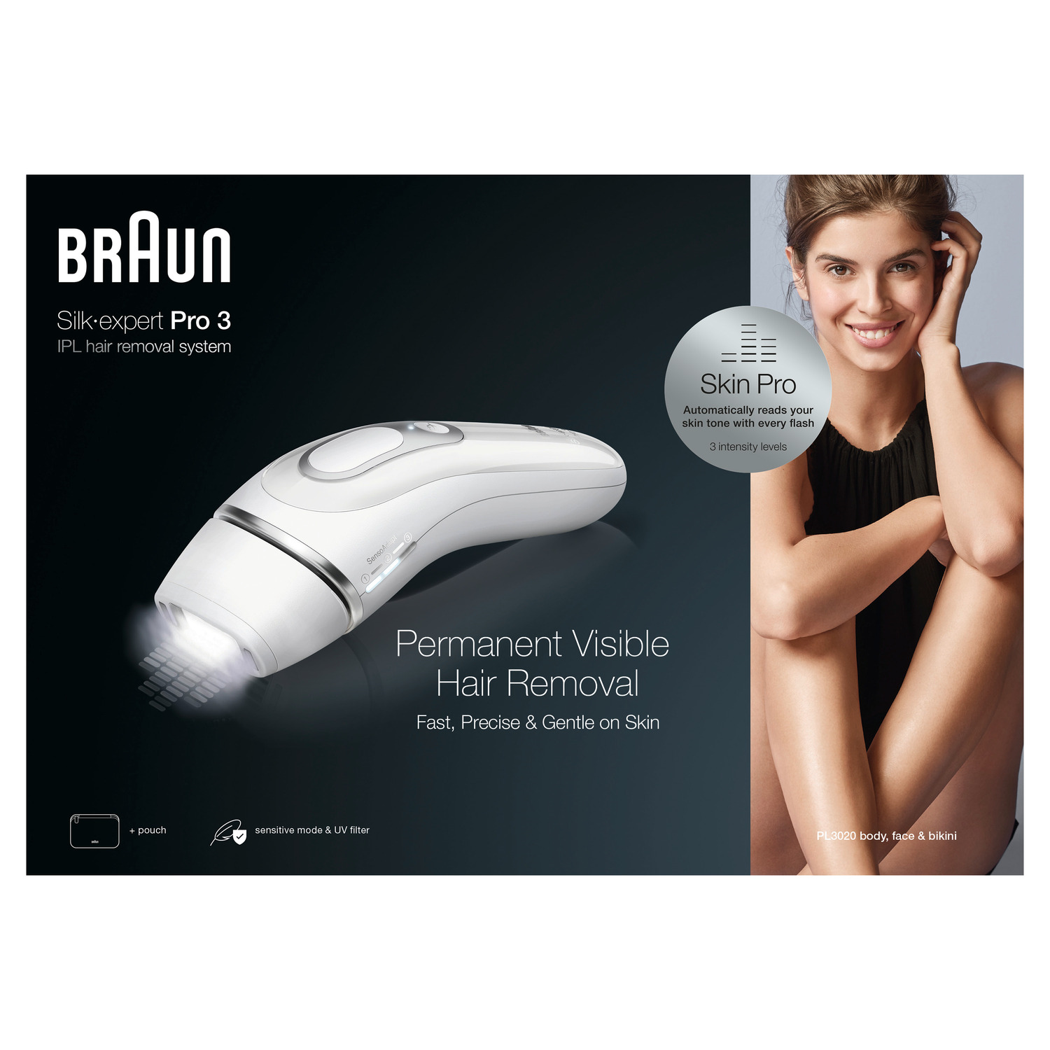 Braun Personal Care Silk-Expert Pro 3 PL3020 IPL-Haarentfernungsgerät 
