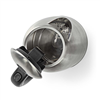 KAWK350EAL Wasserkocher 1.7 l | Edelstahl | Schwarz / Silber Um 360 Grad drehbar| Verdecktes Heizelement | Strix® Control