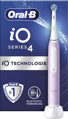 Oral-B iO Series 4 Elektrische Zahnbürste Lavender 