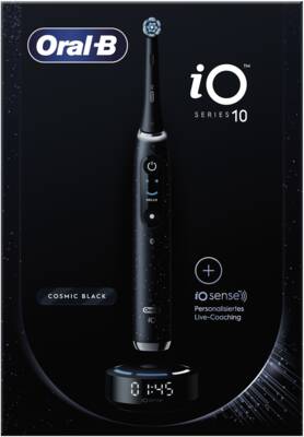 Oral-B iO Series 10 Elektrische Zahnbürste Cosmic Black 