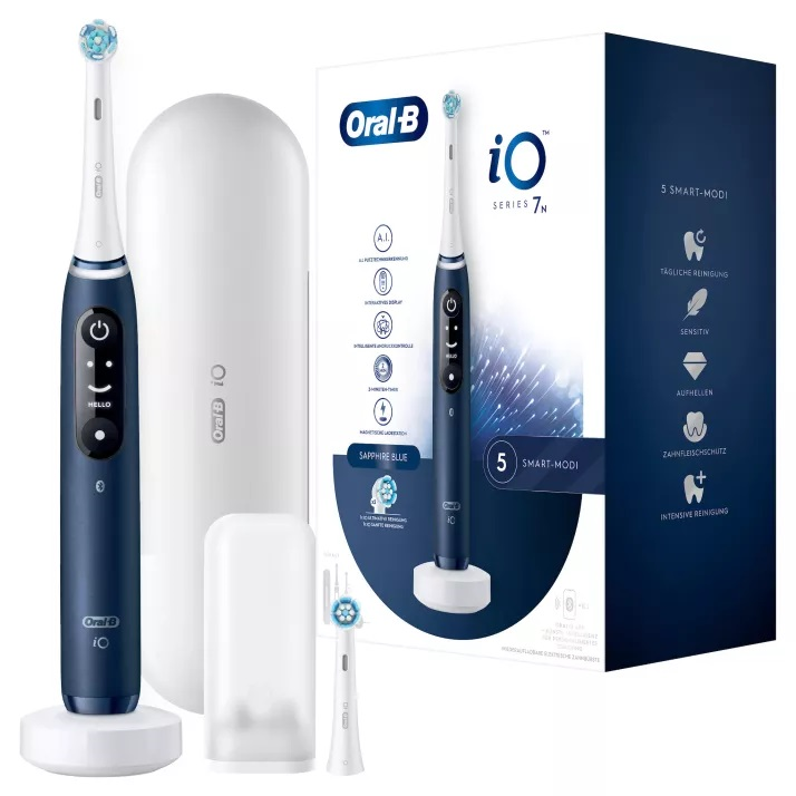 Oral-B iO Series 7 Elektrische Zahnbürste Sapphire Blue 