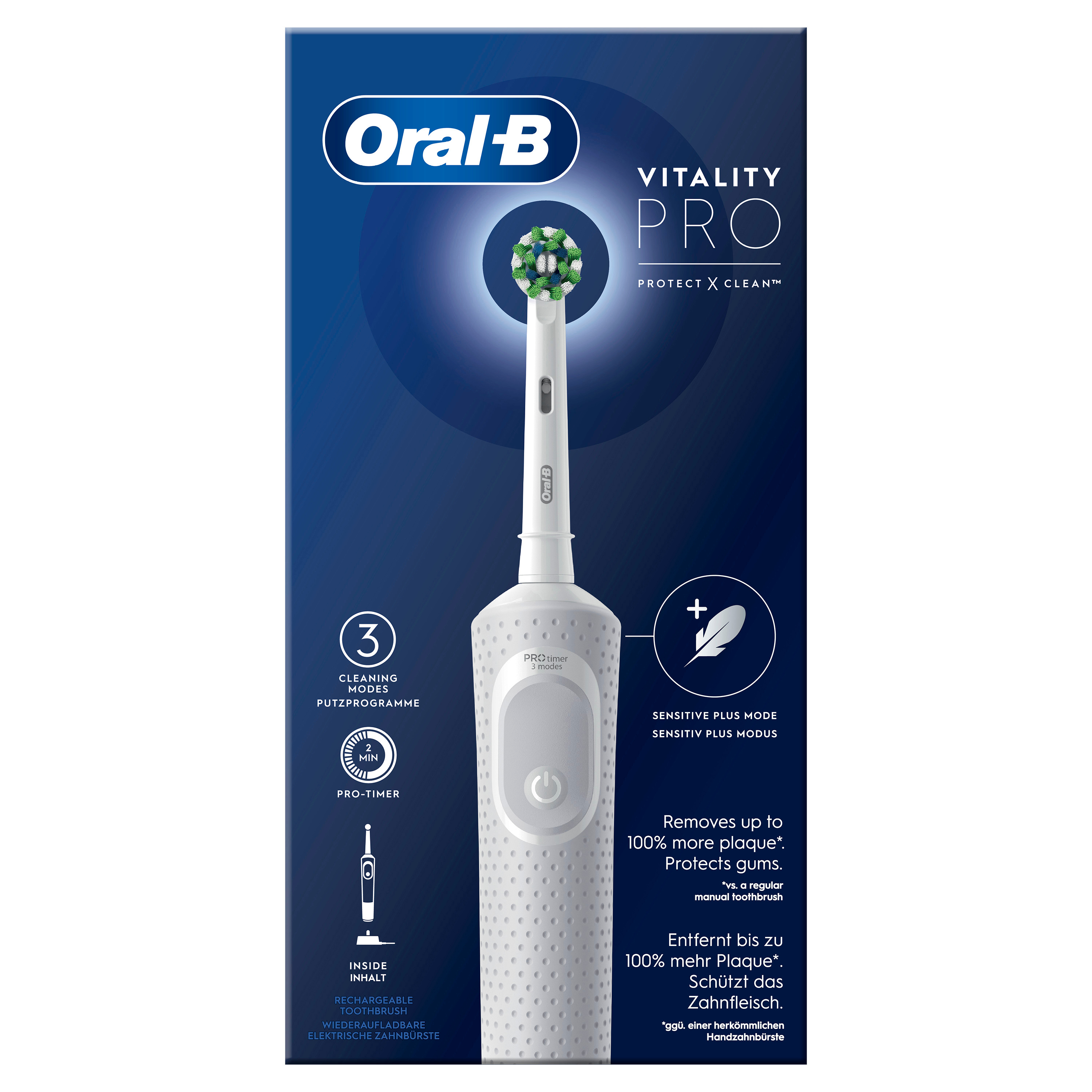 Oral-B Vitality Pro Elektrische Zahnbürste Weiß 