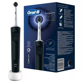 Oral-B Vitality Pro D103 Pure Clean Black Box White 