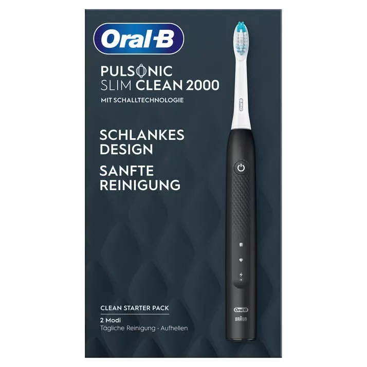 Oral-B Pulsonic Slim Clean 2000 Schwarz Elektrische Zahnbürste 4210201396208