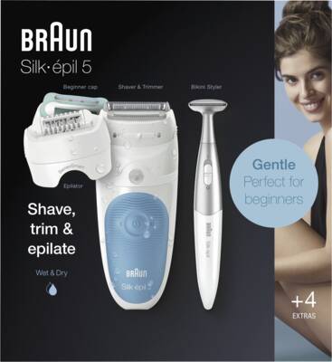 Braun Personal Care Silk-epil 5 5-810 Epilierer SensoSmart Wet&Dry 