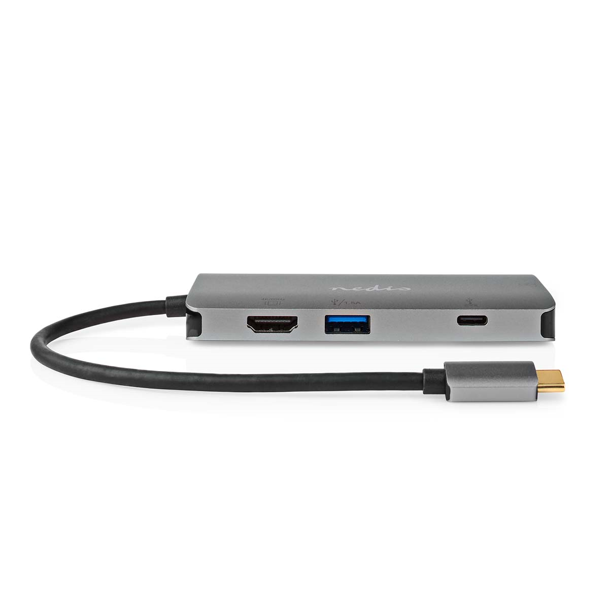 Nedis CCBW64240AT02 USB Multi-Port-Adapter USB 3.2 Gen 1 | USB-C™ Stecker | HDMI™ Ausgang / Micro SD 