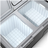 CFF70DZ Zweizonen-Kompressor-Kühlbox 70 l, Kühlung bis -18 °C, mit Batterieschutz 