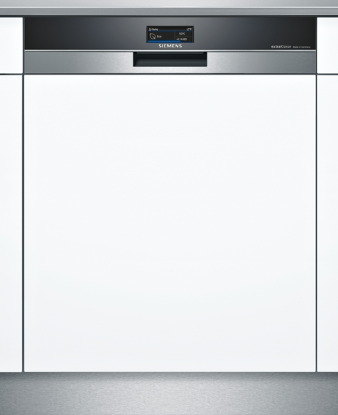 Siemens SN57YS01BD IQ700 Geschirrspüler Teilintegriert 60cm Edelstahl,Home Connect,Innenbeleuchtung (EmotionLight)