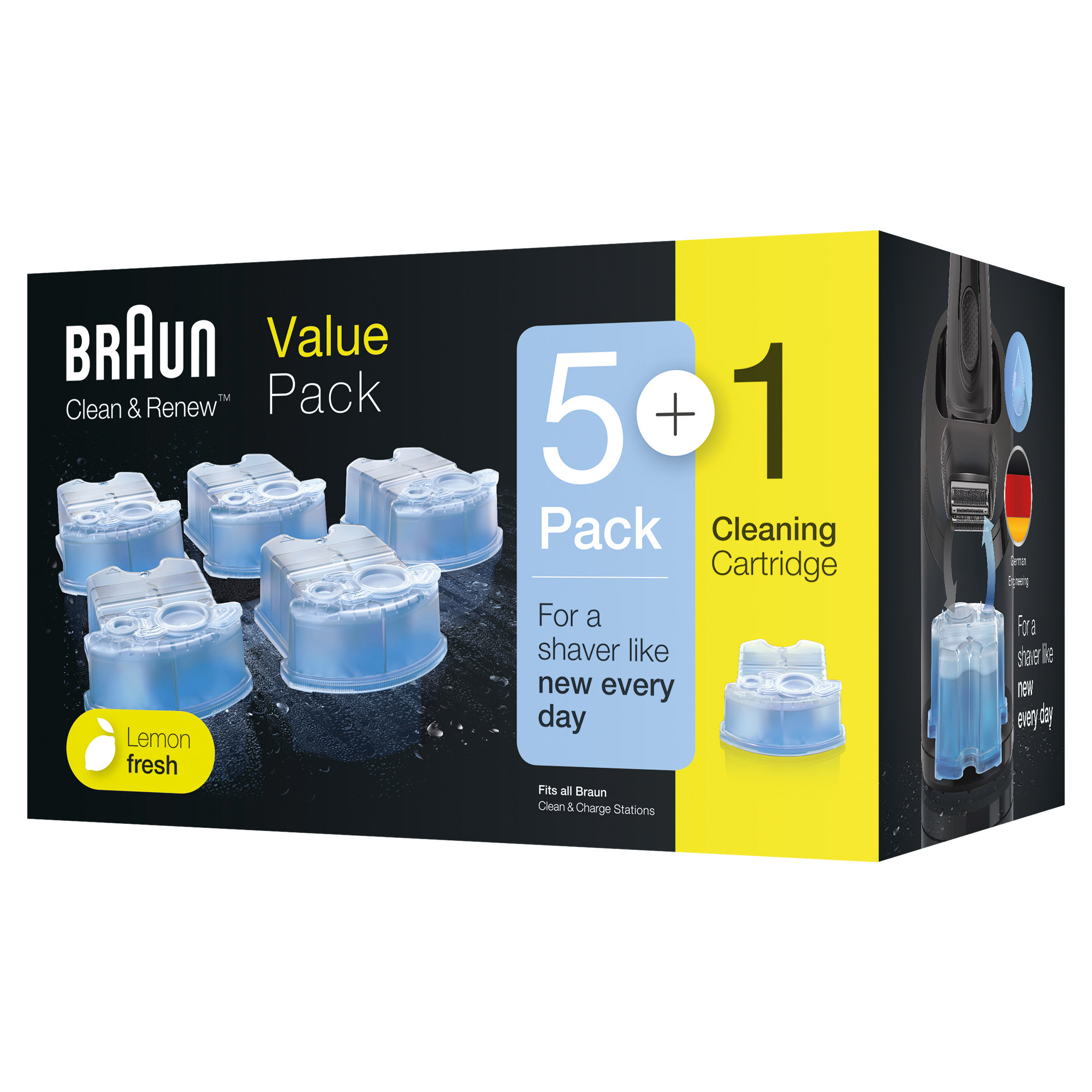 Braun Personal Care CCR 5+1  Ersatzkartuschen für Elektrorasierer 5+1 Promo Pack 