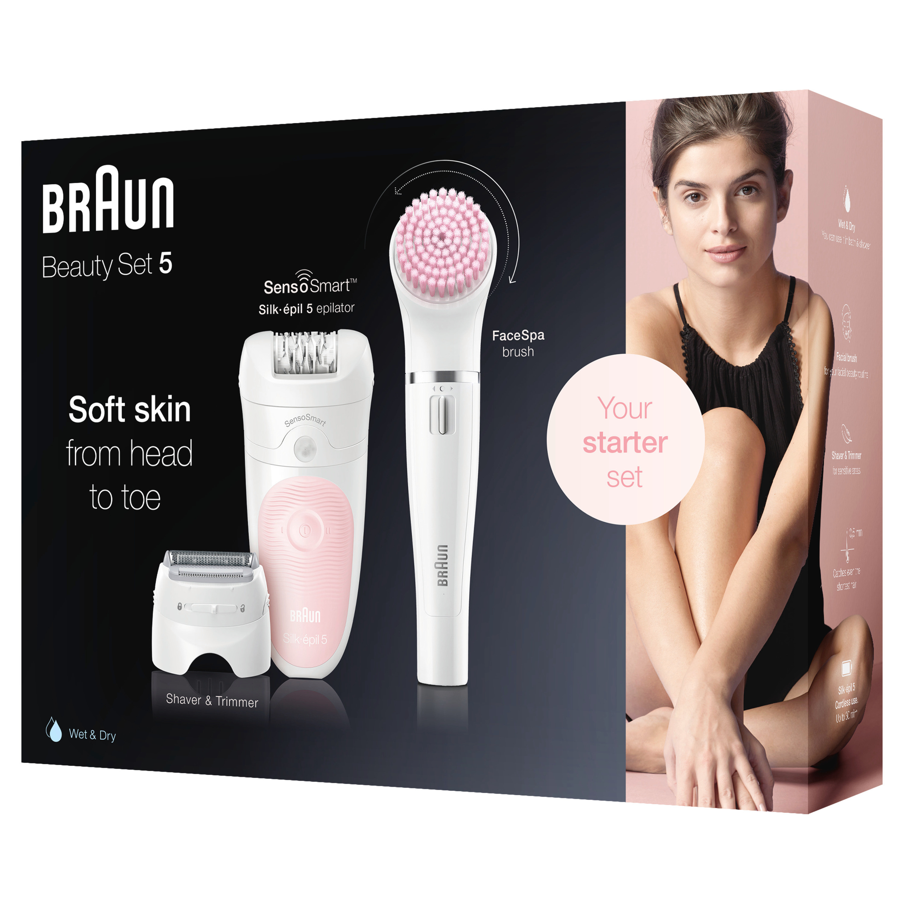 Braun Personal Care Silk-epil 5-875 Beauty-Set 