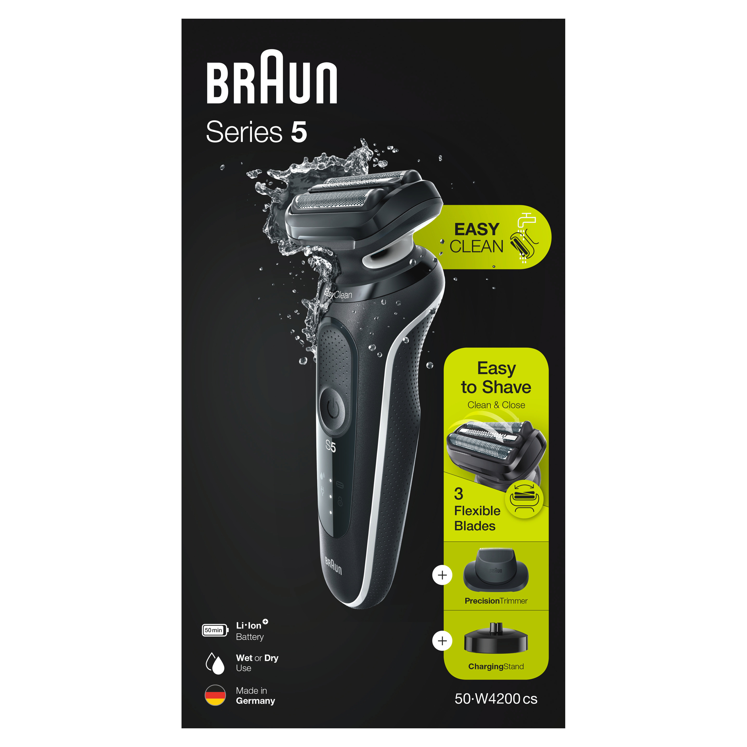 Braun Personal Care Series 5 50-W4200cs Elektrorasierer 