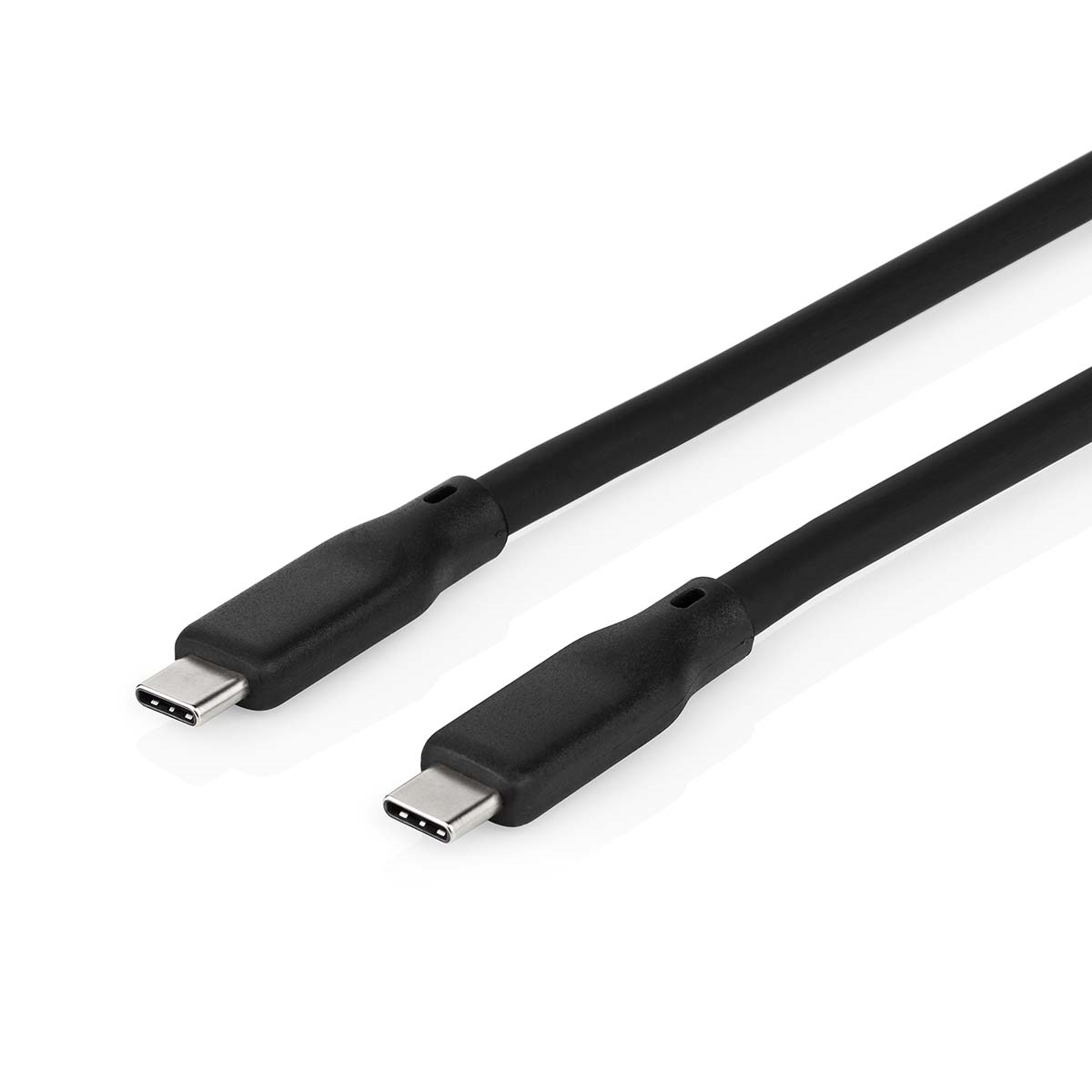 Nedis CCGB64800BK15 USB-Kabel USB 3.2 Gen 1 | USB-C™ Stecker  USB-C™ Stecker | 60 W | 8K@30Hz | 5 Gbps | Vernickelt | 1.50