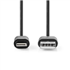 CCGP39300BK20 Lightning Kabel  2.00 m | Rund | PVC | Schwarz USB 2.0 | Apple Lightning 8-Pin | USB-A Stecker | 480 Mbps 