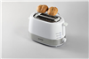 T850WE Toaster 800W weiß, edelstahl 2 Toastscheiben 685813