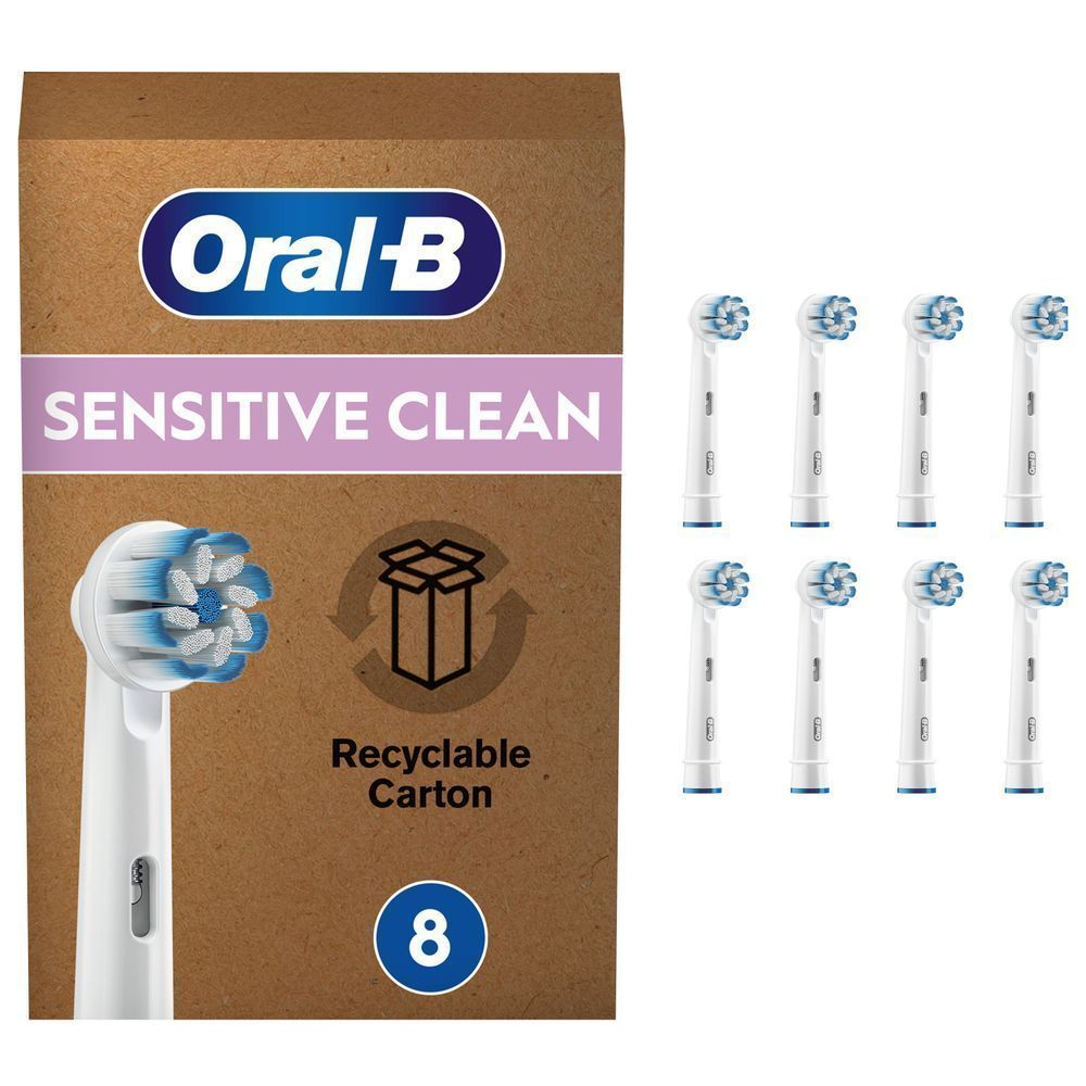Oral-B Sensitive Clean Aufsteckbürsten 8er 