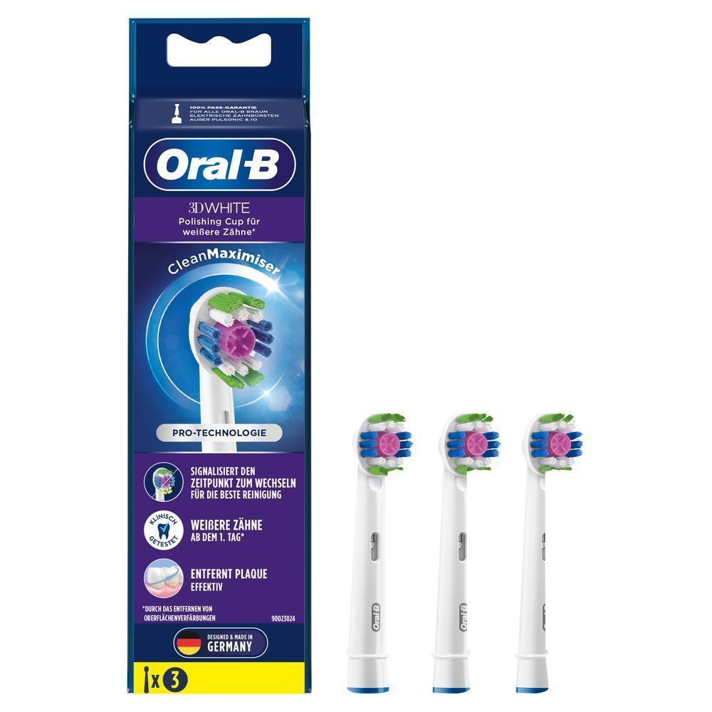 Oral-B 3DWhite Aufsteckbürsten 3er 